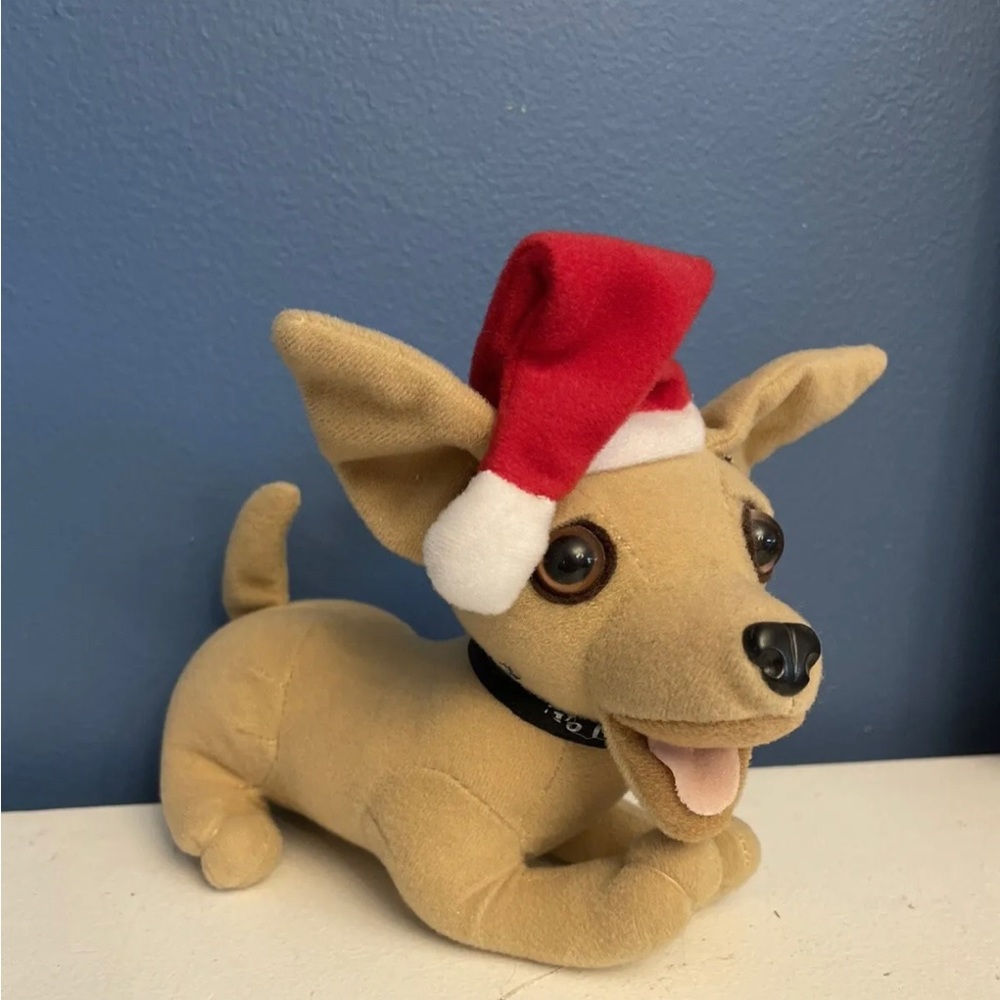 Set of Four 90s Taco Bell Talking Chihuahua Dog Toy (Sealed) 7 inch